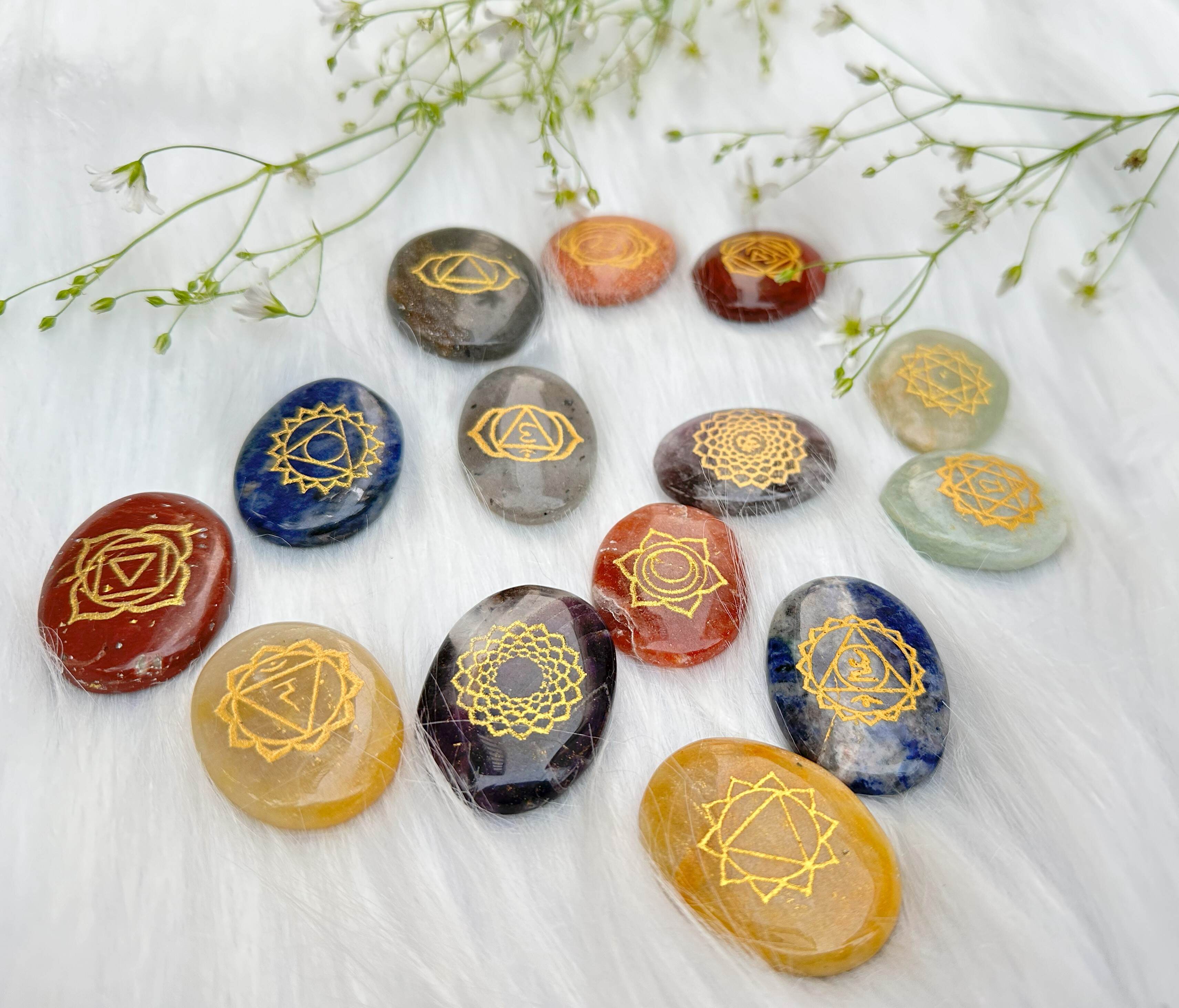 Seven Chakra Healing Crystals